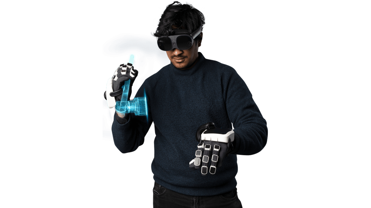 Sense Glove Nova2 VR training