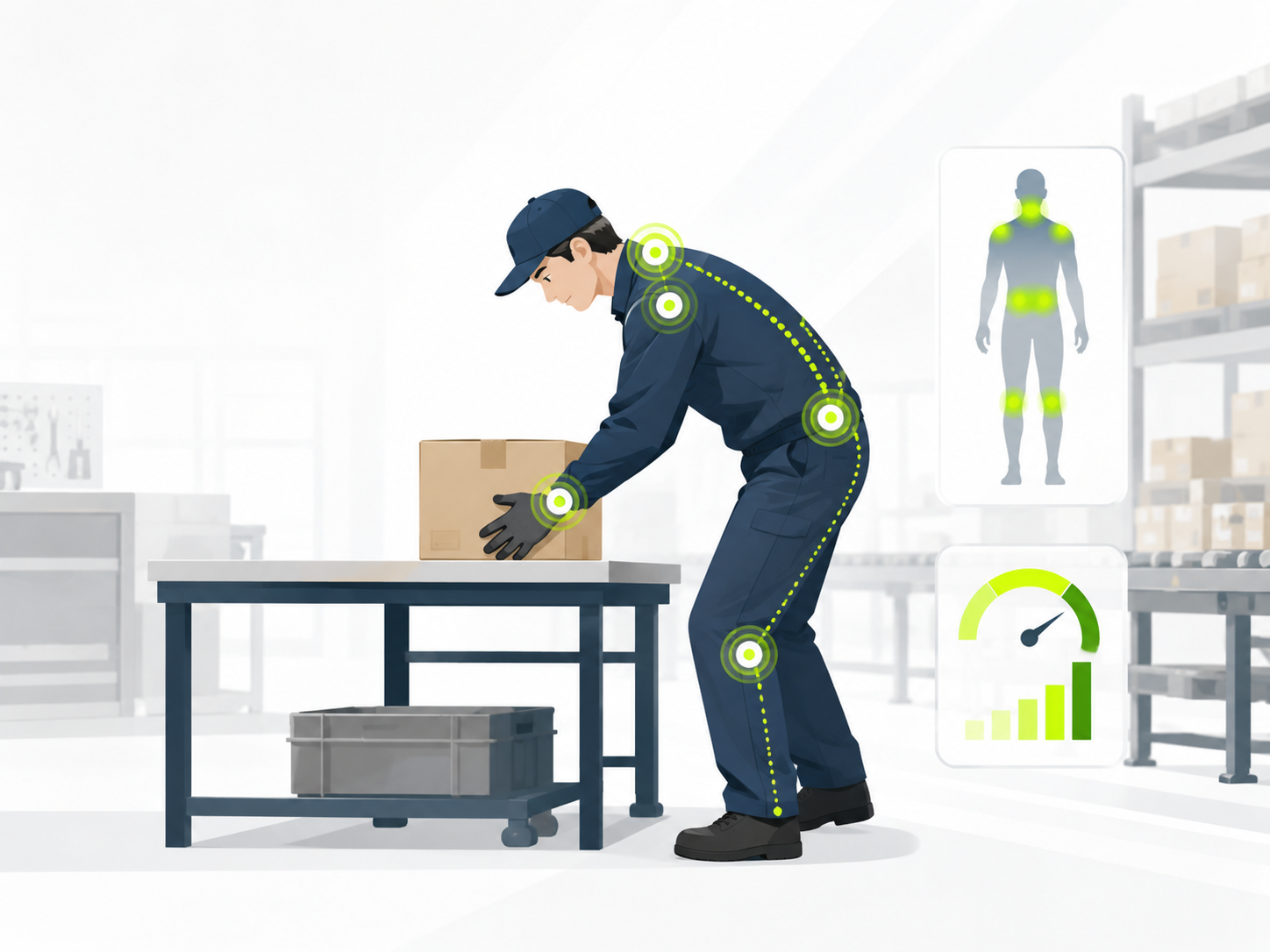 現場負荷の可視化